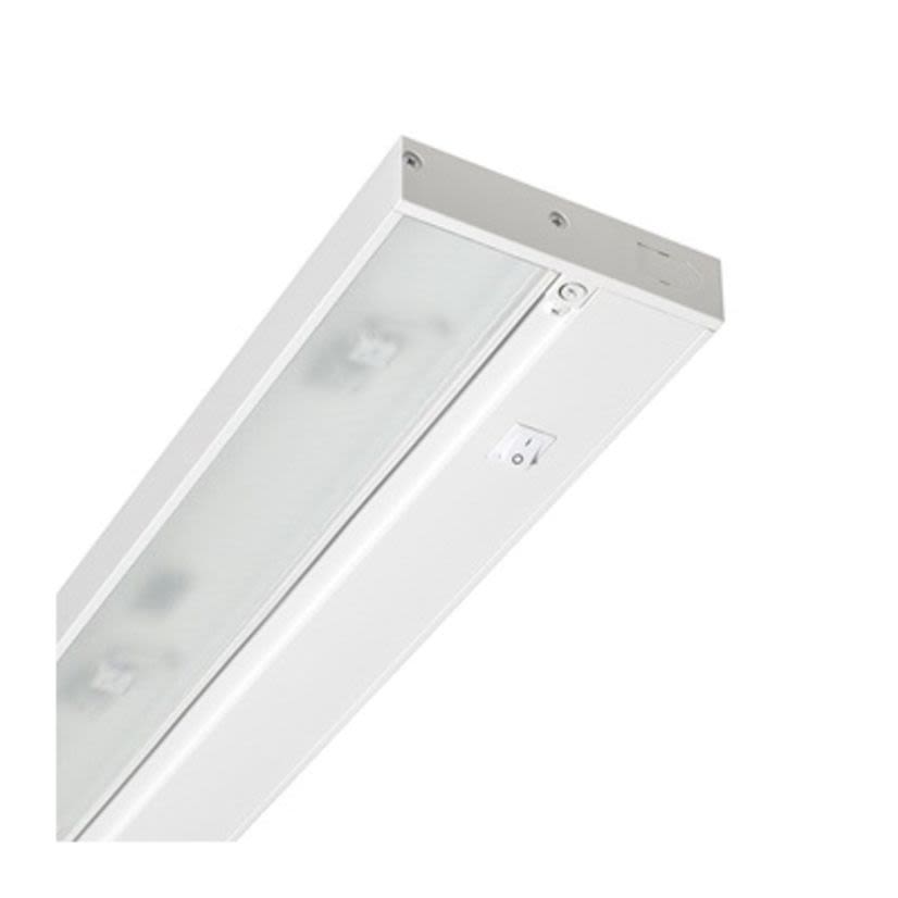 Acuity Brands JUNO® UPLED09-WH Pro Series® Under Cabinet Light, (2) LED Lamp, 3.2 W Fixture, 120 VAC, White Housing